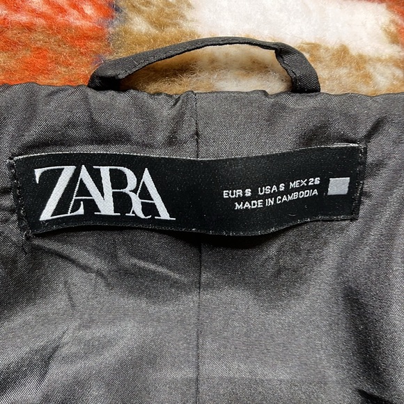 Zara plaid jacket NWT - Picture 7 of 7